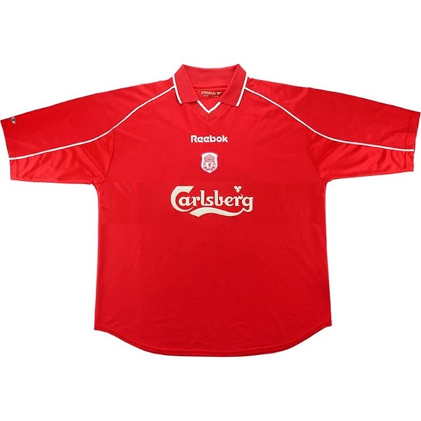 Thailand Trikot Liverpool Heim Retro 2000 2002 Rote Fussballtrikots Günstig